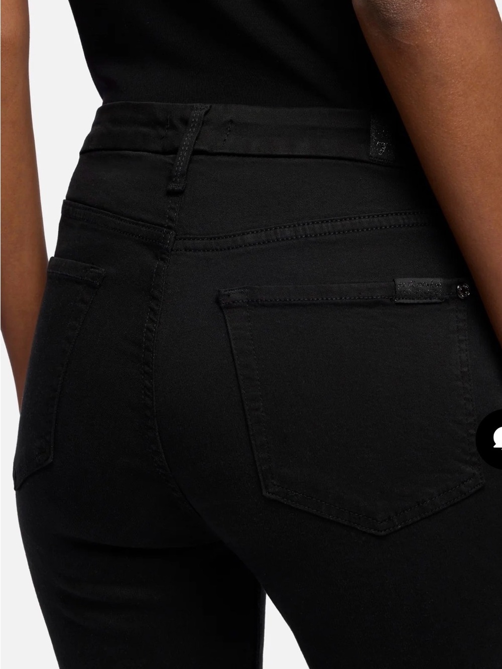 JEN 7 by 7 For All Mankind. Slim Straight Jeans Waist 14” Rise 9.5” Inseam 31” - Picture 3 of 10